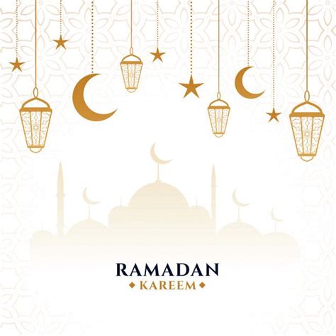 Free Vector Elegant Ramadan Kareem Decorative Festival Card Kartlar