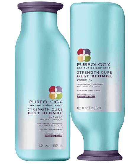 Strength Cure Best Blonde Shampoo Conditioner For Blondes Pureology