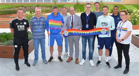 Foxes Pride Meet Leicester City Stars As Part Of Rainbow Laces Campaign