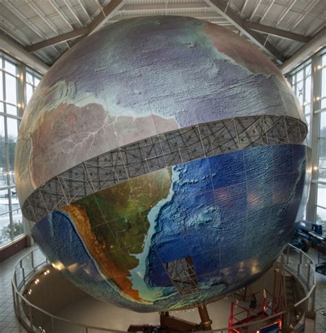 Worlds Largest Globe Digitally Printed Panels Digital Print Media