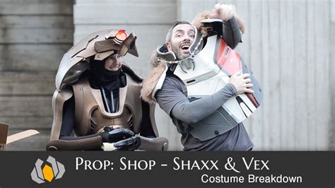 Prop Shop Shaxx And Vex Costume Breakdown Youtube