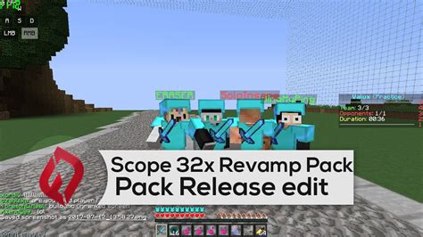 Scope 32x Revamp Pack Release Green Edit Youtube