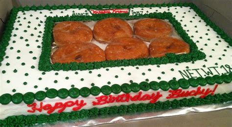 When people talk about a krispy kreme doughnut, they're usually referring to our signature treat: Sweet Treats by Susan: Krispy Kreme Donut Cake