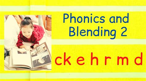 Phonics Sounds Of Alphabets With Blending Set 2 C K E H R M D Reading