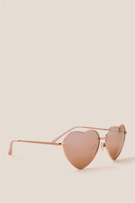 brandi rose gold heart shaped sunglasses in 2020 rose gold sunglasses heart shaped sunglasses