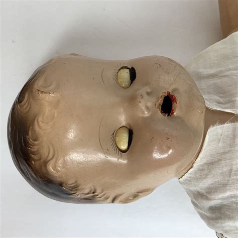 Vintage Antique Composition Baby Doll Blue Sleep Eyes 1920s 1930 S EBay