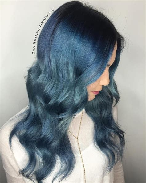 Ocean Hair Trend Is Taking Blue Hair To The Next Level Ocean Hair