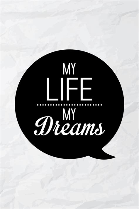 Buy Multi Colour My Life My Dreams By Crudearea Poster Online ₹299