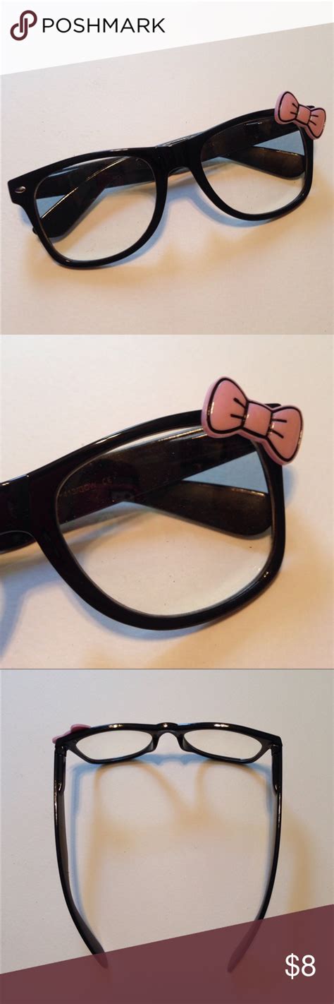 hello kitty inspired nerd glasses nerd glasses glasses sunglasses accessories