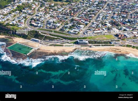 Aerial View Of Merewether Beach Newcastle Nsw Australia Merewether
