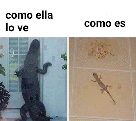 Como Yo Me Lo Veo Vs Como Ella Lo Ve Meme Subido Por