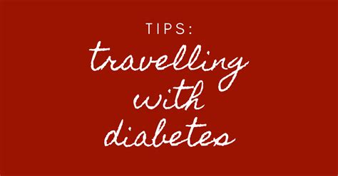 Travelling With Diabetes 8 Helpful Tips South Africans With Diabetes