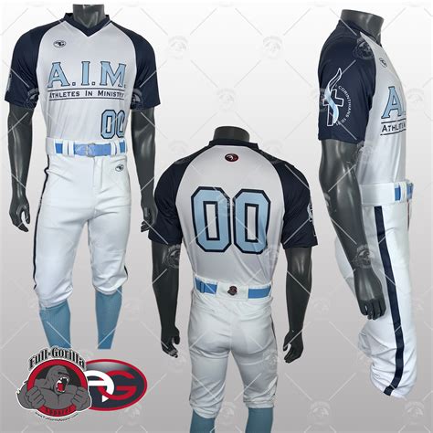 Aim Baseball Uniform Full Gorilla Apparel