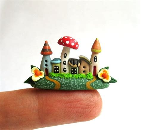 Miniaturefingertipfairycolonyooakbycbyartisticspirit Polymer