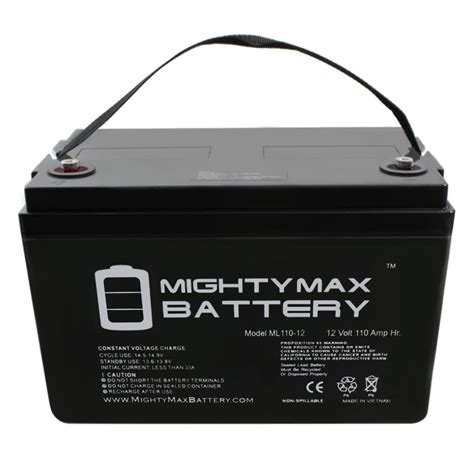 12v 110ah Sla Battery Replacement For Betco E29936 00 Crewman As20b