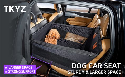 Tkyz Dog Car Seat For Medium Dogsback Seat Extender For