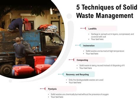 5 Techniques Of Solid Waste Management PowerPoint Presentation Sample