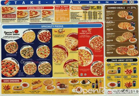 Order domino's online now for tasty food & pizza delivery or takeaway. トップ 100+ Domino Menu Malaysia - ラカモナガ