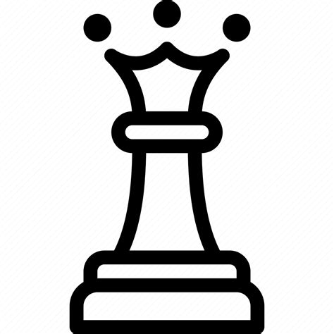 Chess Entertainment Game Piece Queen Icon Download On Iconfinder