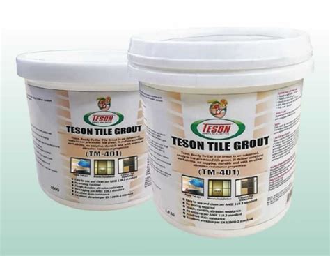 Teson Ready To Use Tile Grout Tm 401 Waterproofing 500gcan13kg