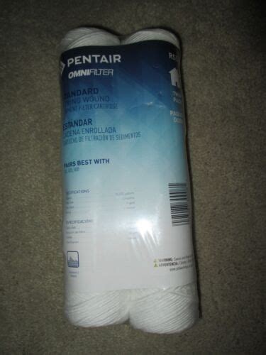 Pentair Omnifilter Rs Sediment Standard String Water Filter Cartridges