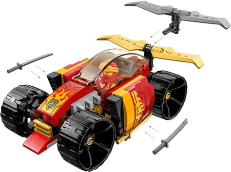 Lego Ninjago 71780 Pas Cher La Voiture De Course Ninja De Kai Évolution