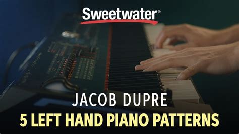 5 Left Hand Piano Patterns To Know Youtube