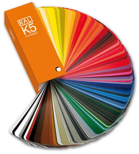 Carta RAL K5 Abanico Con Todos Los Colores Oficiales RAL Idecolor