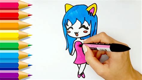 Aprende A Dibujar Una Chica Kawaii C Mo Dibujar Una Linda Chica Youtube