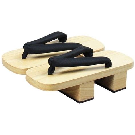 Nouqi Japanese Wooden Geta Sandals Clogs Flip Flops Cosplay Accessories