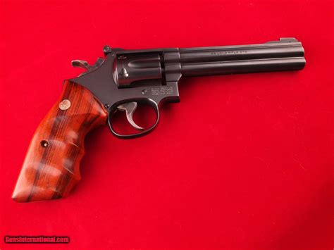 Beautiful Smith And Wesson Model 17 6 Full Lug 22lr 6 Revolver With