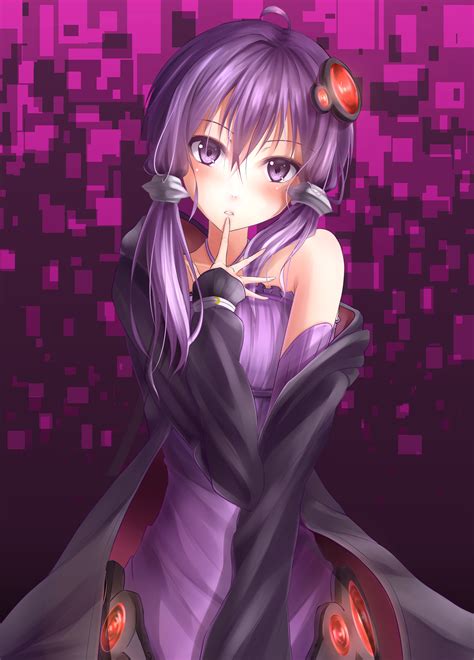 Want to discover art related to purple_anime? long hair, purple hair, purple eyes, anime, anime girls ...