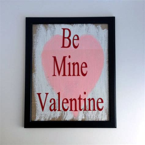 8x10 Valentines Day Frame Be Mine Valentine Valentine Valentines