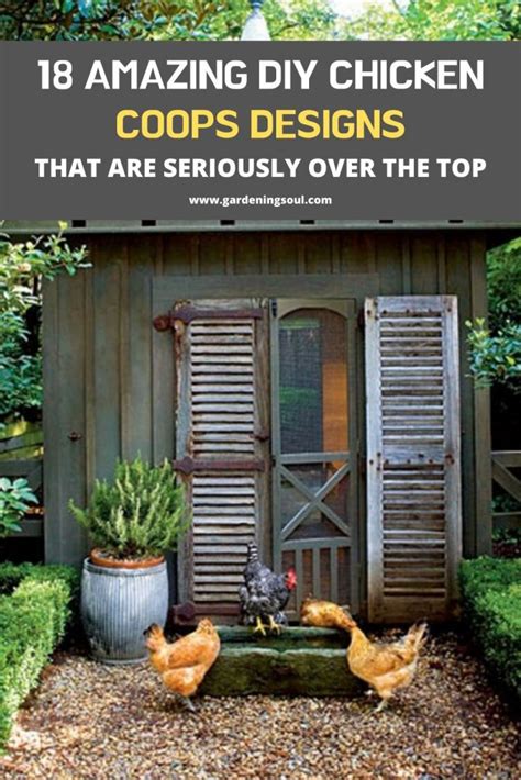 18 Amazing Diy Chicken Coops Designs That Are Seriously Over The Top