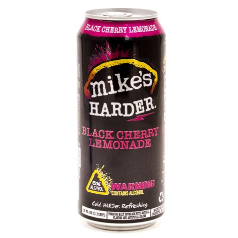 Mike S Harder Black Cherry Lemonade Oz Cans Beverages U
