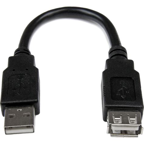 Startech Fully Rated Usb 20 Extension Cable 6 Inch 1 X Type A 1 X Type