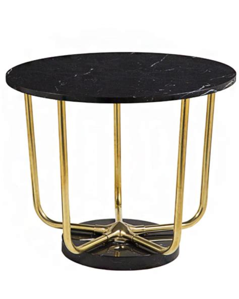 Sit couchtisch, weiße marmorplatte, 75x75sx48 cm. STAR - Couchtisch mit Marmorplatte | madeinitaly.de
