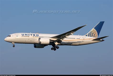 N27908 United Airlines Boeing 787 8 Dreamliner Photo By Christoph Flink