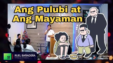 Ang Pulubi At Ang Mayaman Parable Tithes And Offering Exhortation