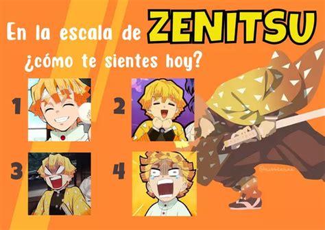 En La Escala De Zenitsu C Mo Te Sientes Hoy Profe Social