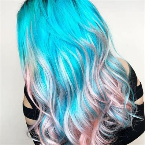 Hair colourants └ hair care & styling └ health & beauty all categories antiques art baby books, comics delia cameleo neon semi permanent hair colour cream dye vibrant colours tube. Blue is the Coolest Color: 50 Blue Ombre Hair Ideas | Hair ...