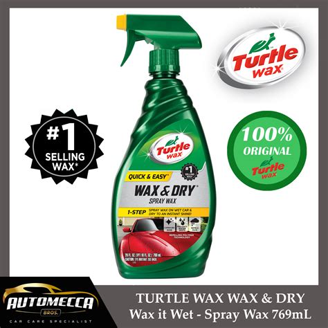 Turtle Wax Wax And Dry Wax It Wet Spray Wax 769ml Lazada Ph