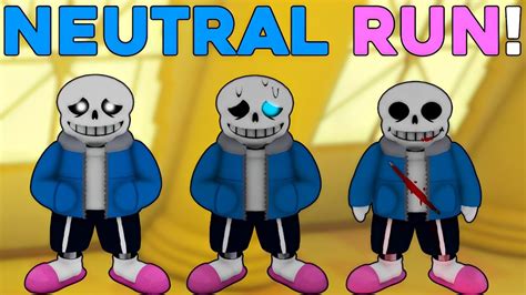 Roblox Undertale Last Corridor Gameplay #40 Jogando Com O Neutral Run
