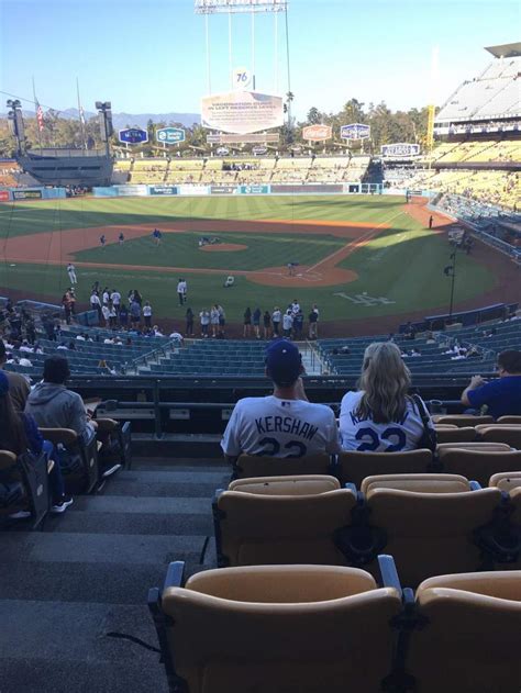 Dodger Stadium Interactive Baseball Seating Chart Section 7rs