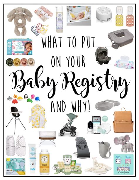 What To Put On Your Baby Registry For First Time Parents | Baby
