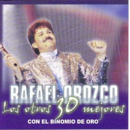 Binomio de oro de américa is a colombian vallenato group that was founded by lead singer rafael orozco and accordionist israel romero in the caribbean region of colombia on june 16, 1976. RAFAEL OROZCO & BINOMIO DE ORO CD Los Otros 30 Mejores