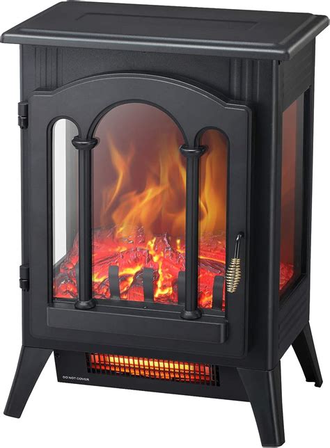 Kismile 3d Infrared Electric Fireplace Stove Freestanding Fireplace