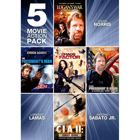 5 Movie Action Collection Volume 1 Dvd