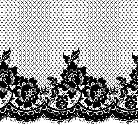 Free shipping for many items! Seamless Vector Black Lace Pattern — Stock Vector ...