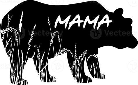 Mama Bear Png Illustration 8505942 Png